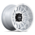 Kmc Powersports Ks138 Impact Utv 15X10 +0 Silver W/ Machined Face