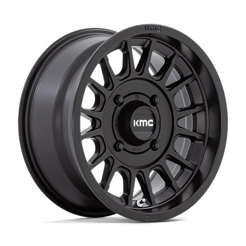KMC Powersports KS138 IMPACT UTV 15X7 +10 SATIN BLACK
