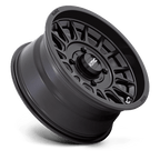 Kmc Powersports Ks138 Impact Utv 15X7 +10 Satin Black