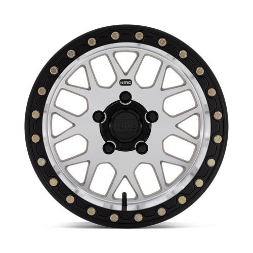 Kmc Powersports Ks235 Grenade Utv Beadlock 15X7 +10 Machined