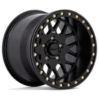 Kmc Powersports Ks235 Grenade Utv Beadlock 14X10 +0 Satin Black