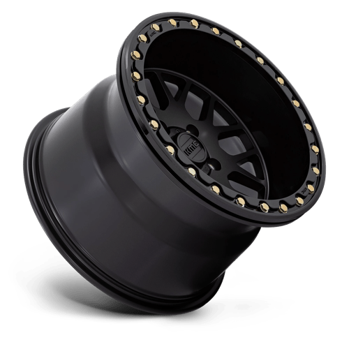 Kmc Powersports Ks235 Grenade Utv Beadlock 15X10 +0 Satin Black