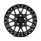 Kmc Powersports Ks235 Grenade Utv Beadlock 15X6 +38 Satin Black