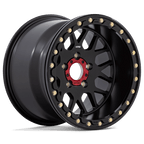 Kmc Powersports Ks235 Grenade Utv Beadlock 14X7 +38 Satin Black