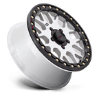 Kmc Powersports Ks235 Grenade Utv Beadlock 15X6 +38 Machined