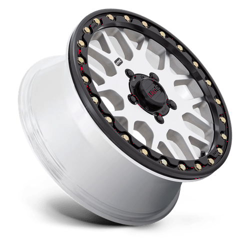 Kmc Powersports Ks235 Grenade Utv Beadlock 15X6 +38 Machined