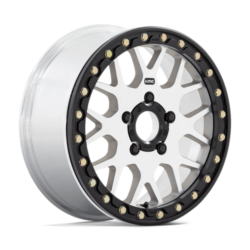 Kmc Powersports Ks235 Grenade Utv Beadlock 15X6 +38 Machined