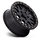 Kmc Powersports Ks235 Grenade Utv Beadlock 15X6 +38 Satin Black