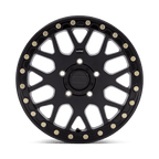 Kmc Powersports Ks235 Grenade Utv Beadlock 15X6 +38 Satin Black