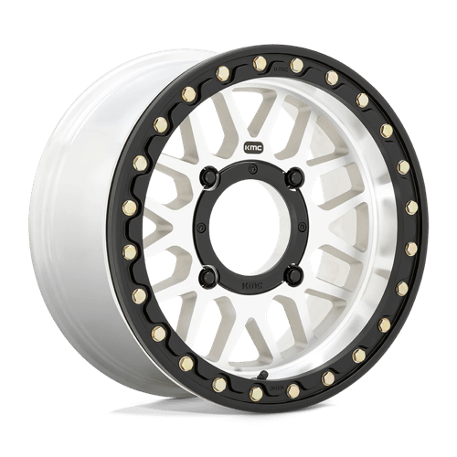 Kmc Powersports Ks235 Grenade Utv Beadlock 15X7 +10 Machined