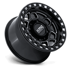 Kmc Powersports Ks241 Torx Utv Beadlock 15X7 +38 Gloss Black Milled