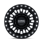 Kmc Powersports Ks242 Aztec Utv Beadlock 15X10 +0 Gloss Black Milled