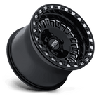Kmc Powersports Ks242 Aztec Utv Beadlock 15X8 +0 Gloss Black Milled