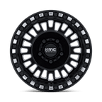 Kmc Powersports Ks242 Aztec Utv Beadlock 15X10 +0 Gloss Black Milled