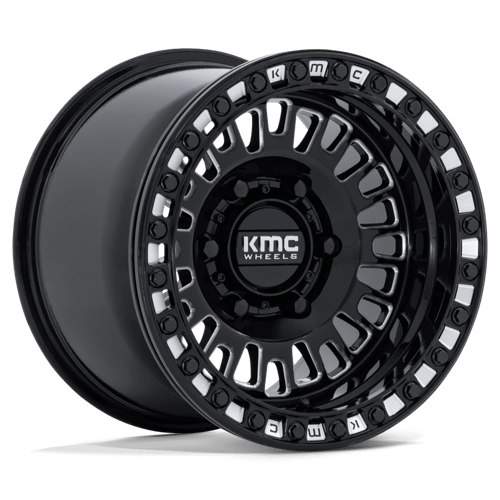 KMC Powersports KS242 AZTEC UTV BEADLOCK 15X8 +0 GBLK-MILL