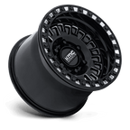 Kmc Powersports Ks242 Aztec Utv Beadlock 15X10 +0 Gloss Black Milled