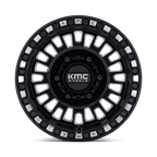 Kmc Powersports Ks242 Aztec Utv Beadlock 15X10 +0 Gloss Black Milled