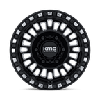 Kmc Powersports Ks242 Aztec Utv Beadlock 15X8 +0 Gloss Black Milled