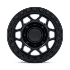 Kmc Powersports Ks241 Torx Utv Beadlock 15X8 +0 Matte Black W/ Gloss Black Rg