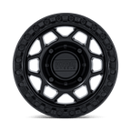 Kmc Powersports Ks241 Torx Utv Beadlock 15X8 +0 Matte Black W/ Gloss Black Rg