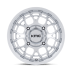 Kmc Powersports Ks139 Technic Utv 15X7 +38 Gloss Silver Machined