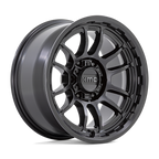 Kmc Km727 Wrath 17X8.5 +0 Satin Black