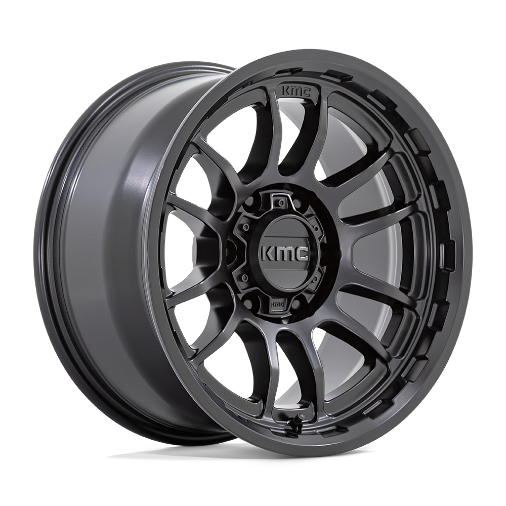 Kmc Km727 Wrath 17X8.5 +0 Satin Black