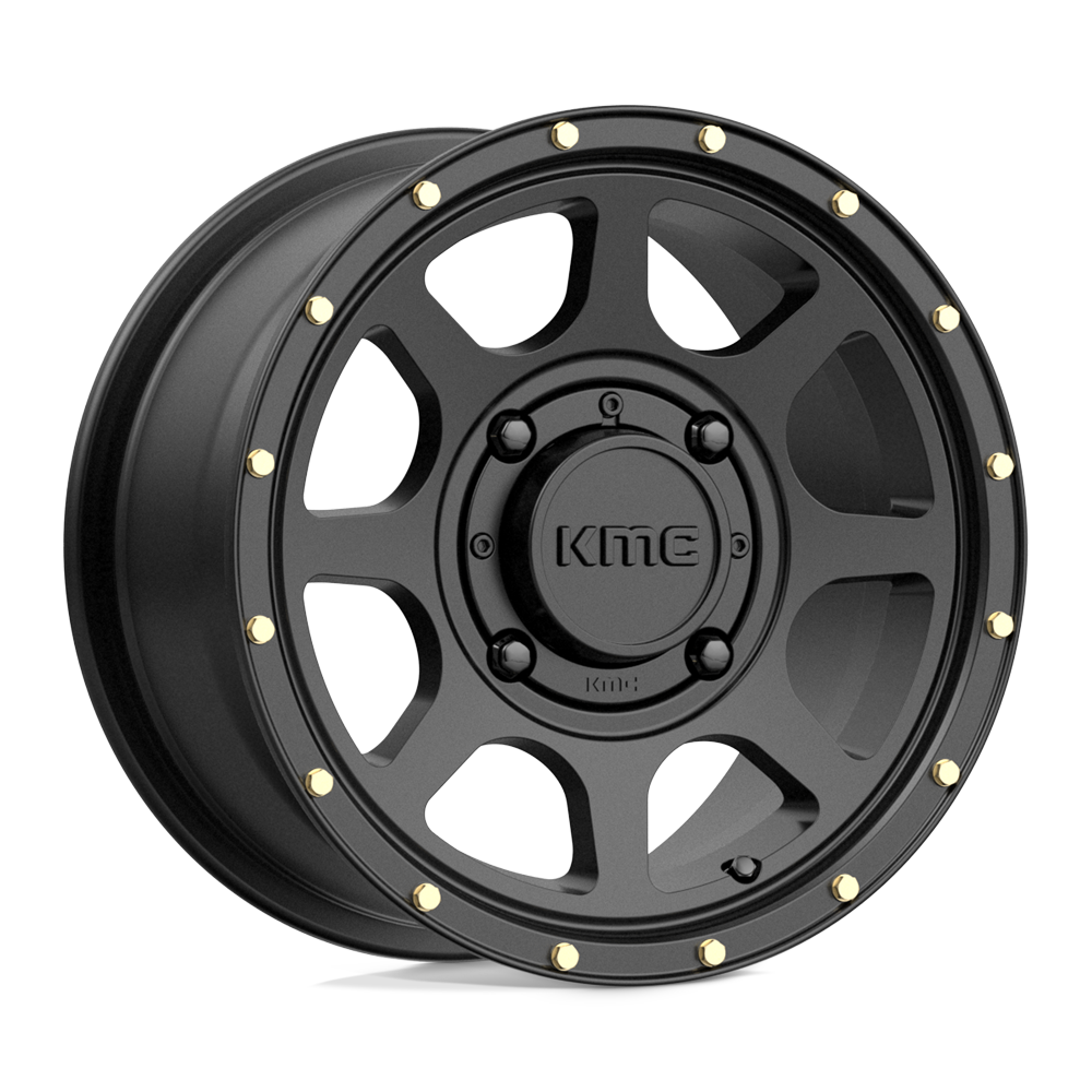 Kmc Powersports Ks134 Addict 2 Utv 15X6 +38 Satin Black