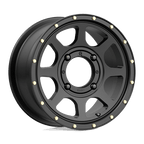 Kmc Powersports Ks134 Addict 2 Utv 15X6 +38 Satin Black