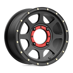 Kmc Powersports Ks134 Addict 2 Utv 14X7 +38 Satin Black
