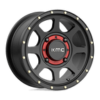 Kmc Powersports Ks134 Addict 2 Utv 15X6 +38 Satin Black