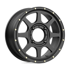 Kmc Powersports Ks134 Addict 2 Utv 15X6 +38 Satin Black