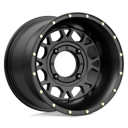 Kmc Powersports Ks135 Grenade Utv 15X10 +0 Satin Black