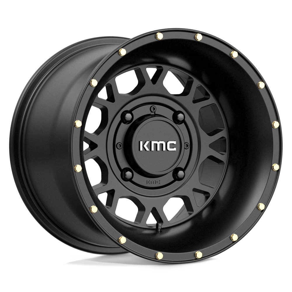 Kmc Powersports Ks135 Grenade Utv 14X7 +10 Satin Black