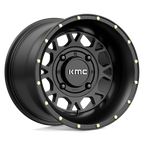 Kmc Powersports Ks135 Grenade Utv 15X10 +0 Satin Black