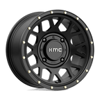 Kmc Powersports Ks135 Grenade Utv 14X7 +10 Satin Black