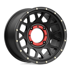 Kmc Powersports Ks135 Grenade Utv 14X7 +10 Satin Black