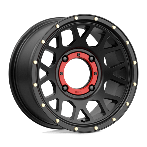 Kmc Powersports Ks135 Grenade Utv 14X7 +10 Satin Black