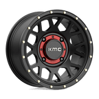 Kmc Powersports Ks135 Grenade Utv 14X7 +10 Satin Black