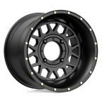 Kmc Powersports Ks135 Grenade Utv 15X10 +0 Satin Black