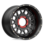 Kmc Powersports Ks135 Grenade Utv 15X10 +0 Satin Black