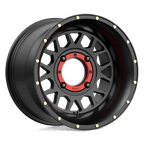 Kmc Powersports Ks135 Grenade Utv 15X10 +0 Satin Black