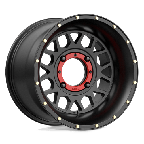 Kmc Powersports Ks135 Grenade Utv 15X10 +0 Satin Black