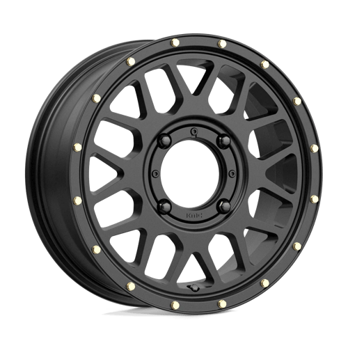 Kmc Powersports Ks135 Grenade Utv 15X6 +38 Satin Black