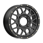 Kmc Powersports Ks135 Grenade Utv 15X6 +38 Satin Black