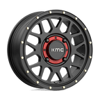Kmc Powersports Ks135 Grenade Utv 15X6 +38 Satin Black