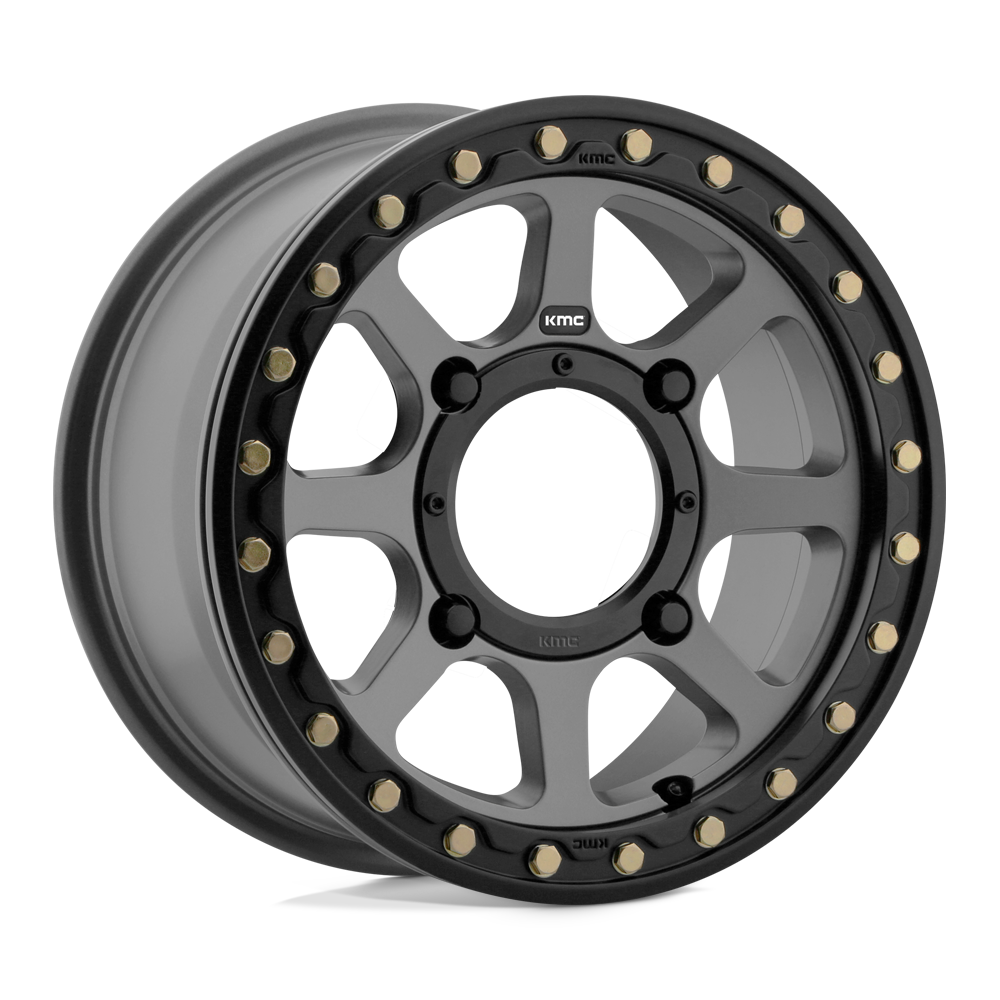 KMC Powersports KS234 ADDICT 2 UTV BEADLOCK 15X6 +38 SATIN GRAY