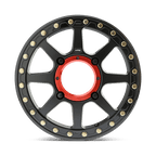 Kmc Powersports Ks234 Addict 2 Utv Beadlock 15X6 +38 Satin Black