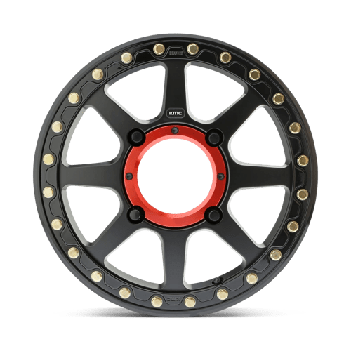 KMC Powersports KS234 ADDICT 2 UTV BEADLOCK 15X6 +38 SATIN BLACK