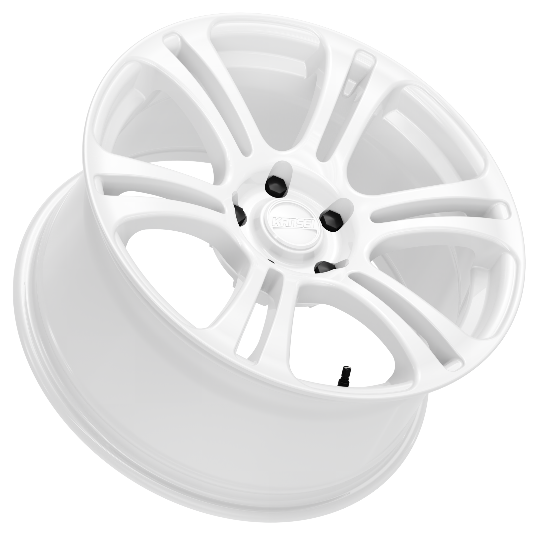 Kansei Wheel Neo Gloss 18X10.5 +22 White